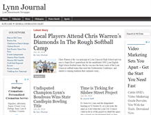 Tablet Screenshot of lynnjournal.com